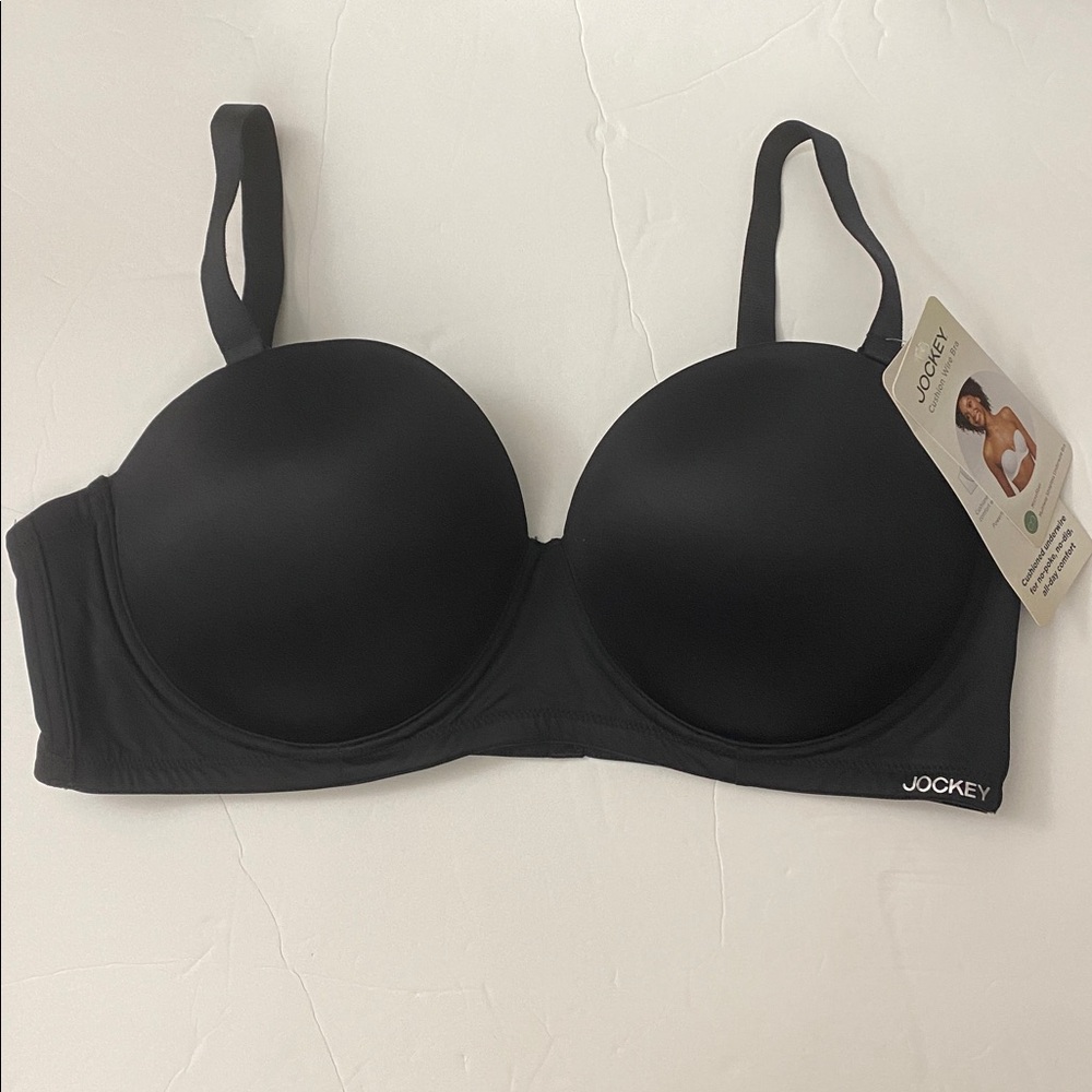 Jockey 40D Black Strapless Covertible Bra $50